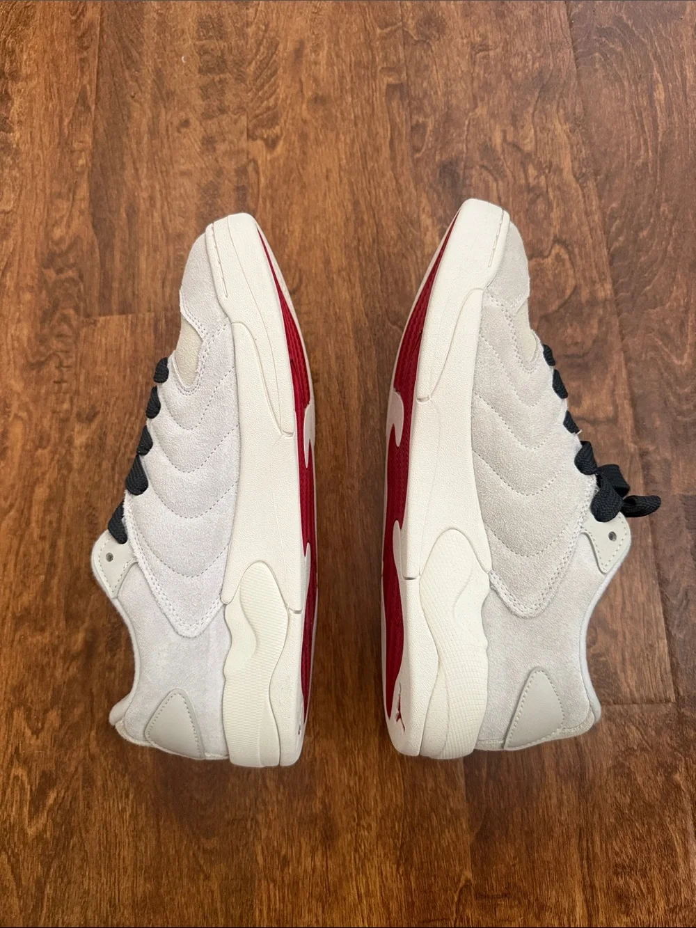 Jordan Men's Low-Top Sneakers in White and Black